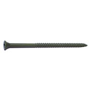 MIDWEST FASTENER Deck Screw, #10 x 4 in, Steel, Flat Head, Phillips Drive, 10 PK 30587